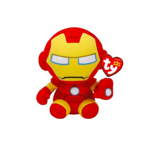 Beanie Babies plüss figura Marvel IRON MAN, 15 cm